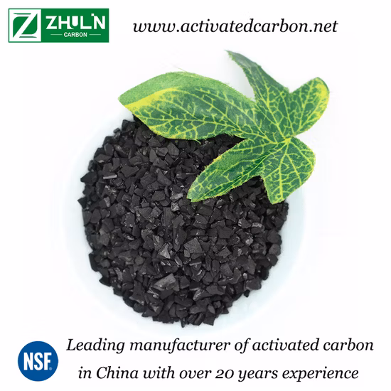 GAC830 1050 ヨウ素石炭ココナッツシェル粒状活性炭の飲料水供給業者