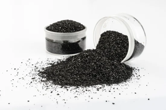 空気浄化分野で使用するために作られた90パーセントの強度の黒いヤシ殻粒状活性炭